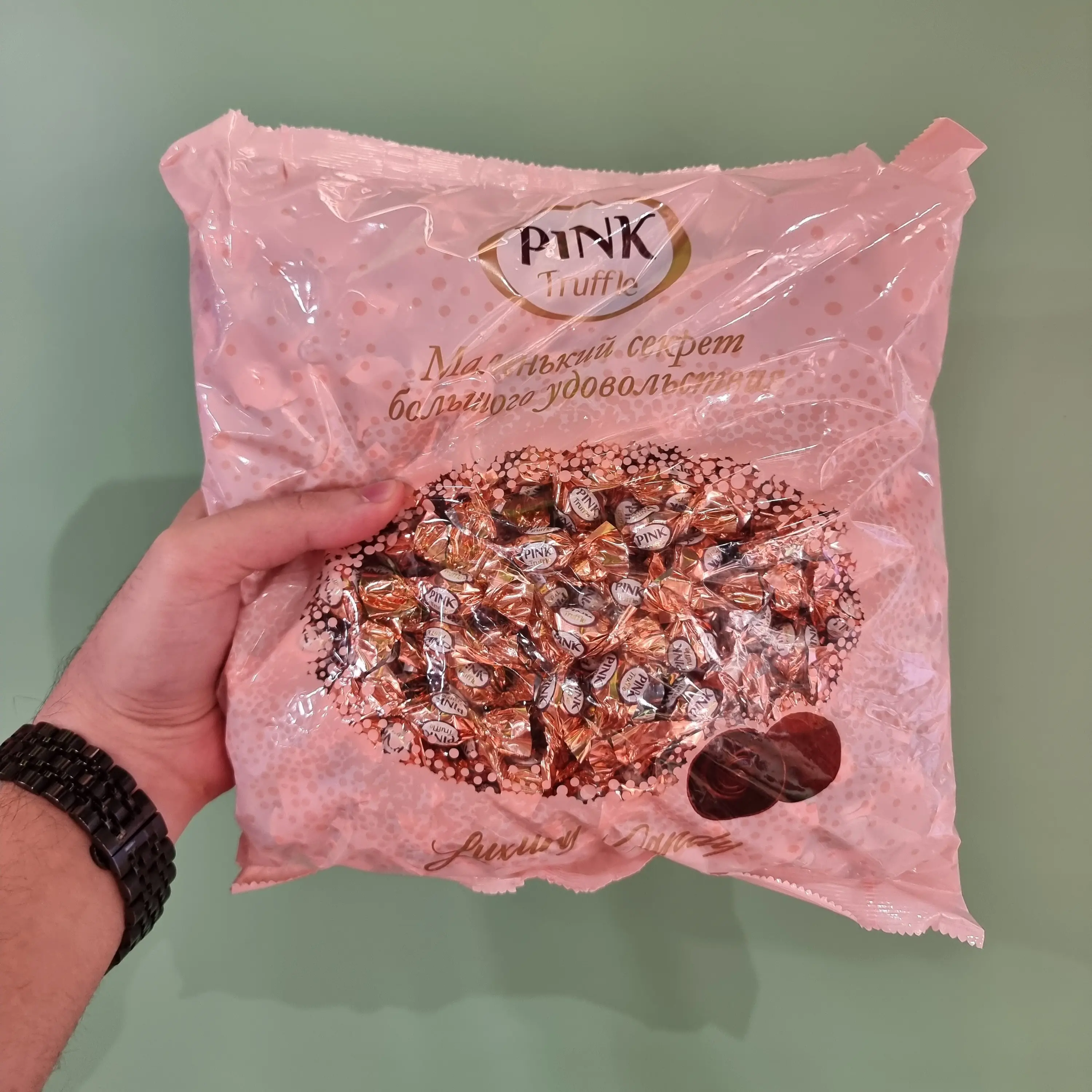 شکلات ترافل پنیک pink روس